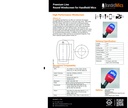 Premium Round Windscreen, Handheld Mic, Small