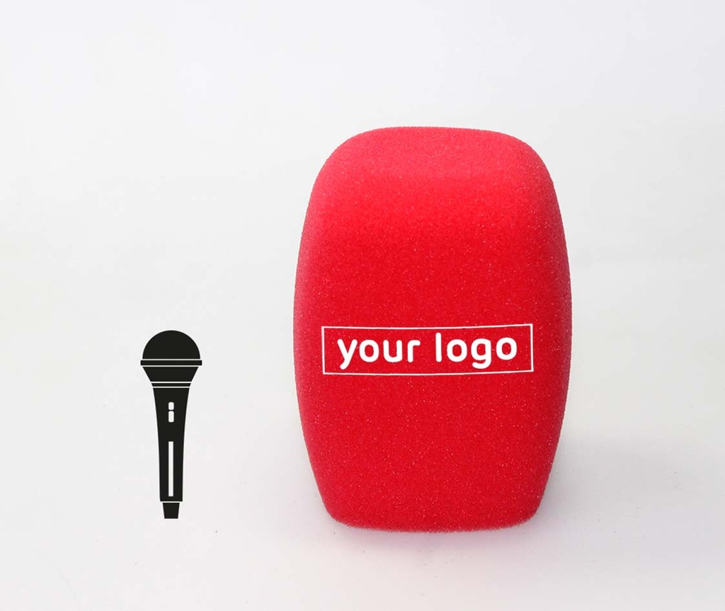 Premium Square Windscreen, Handheld Mic