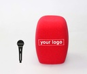 Premium Square Windscreen, Handheld Mic