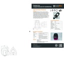Premium Flag/Windscreen, Handheld Mic, Triangle  (