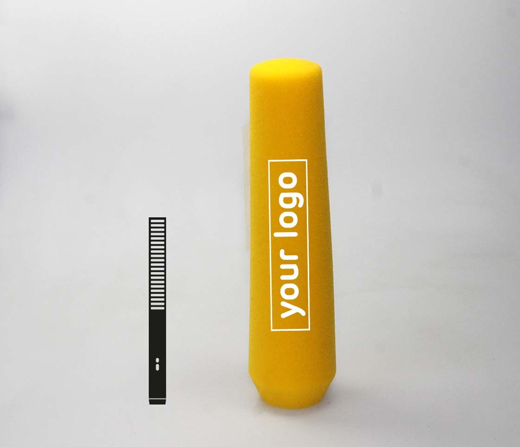 Premium Round Windscreen, Shotgun Mic