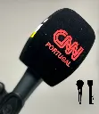 Antiviento cuadrada premium, micrófono de mano