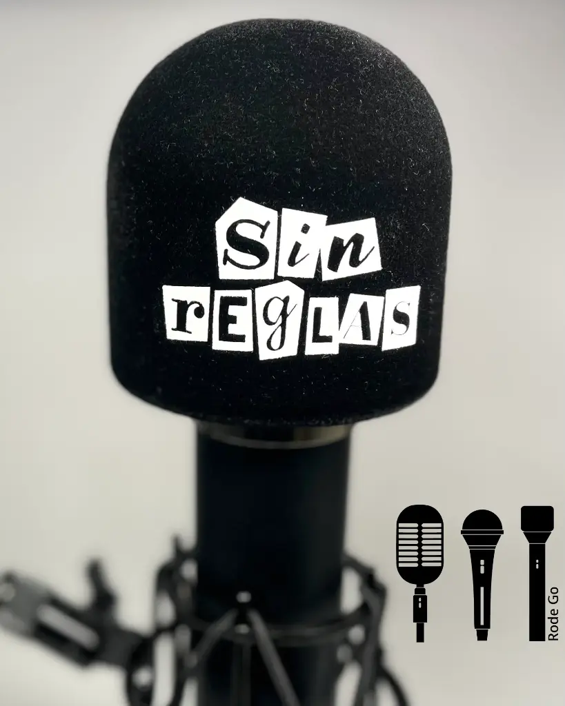 Premium Round Windscreen, Studio Mic