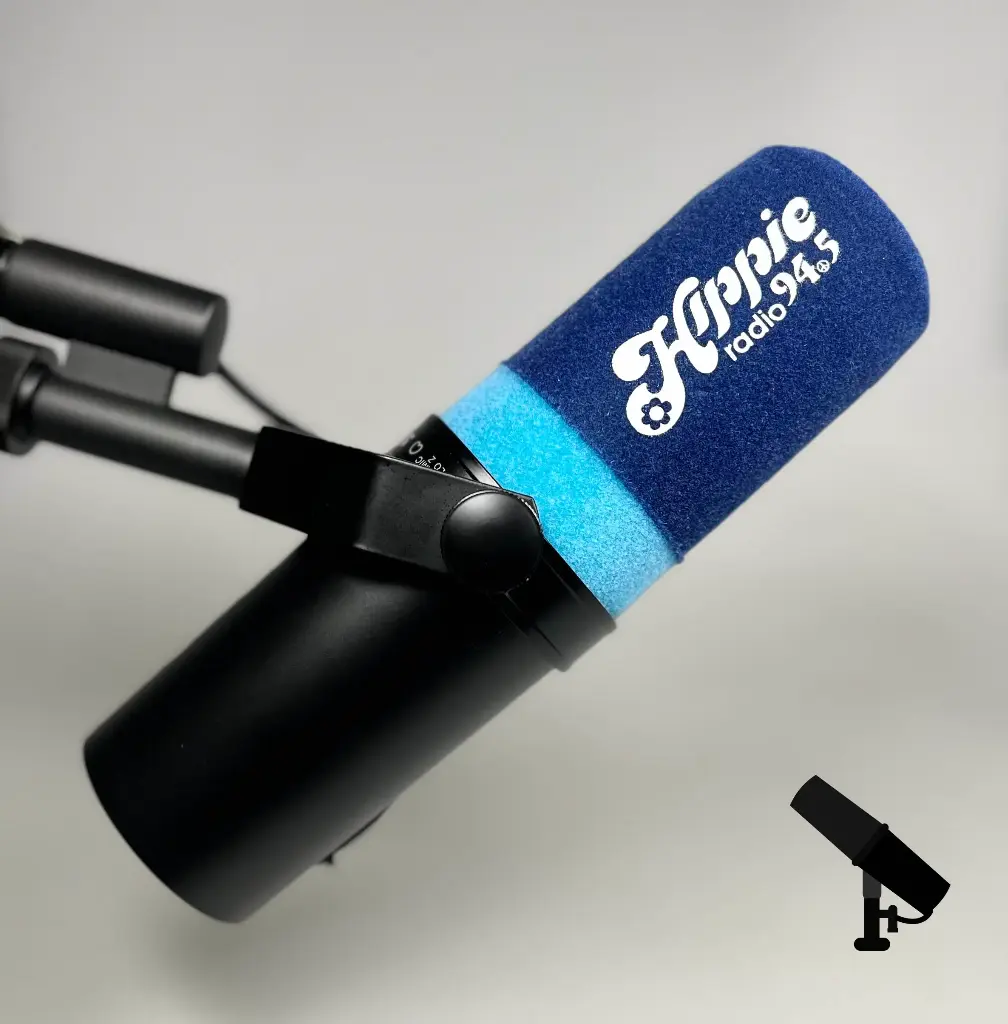 Antiviento redonda Premium, serie SM7 de Shure (Black)