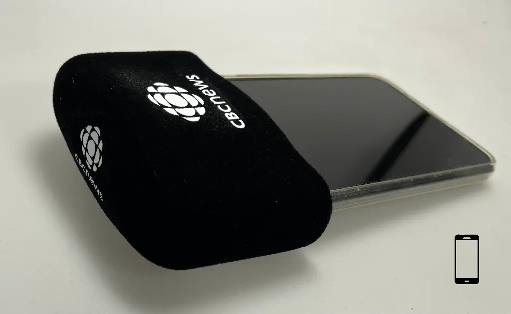 Premium Square Windscreen, Smartphone (Black)